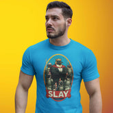 SLAY Kingdom Penguin Protest Tee – Anti-Tariff Political Humor T-Shirt